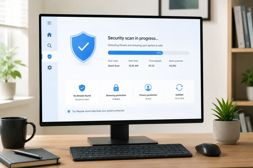 Common desktop computer problems being diagnosed on an open tower at a repair bench